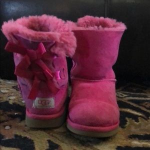 pink Bailey Bow Uggs